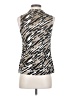 Alfani 100% Polyester Silver Sleeveless Top Size S (petite) - photo 2