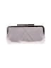 Glint 100% Silk Metallic Silver Gray Clutch One size - photo 2