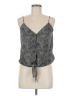 Sienna Sky 100% Polyester Gray Sleeveless Blouse Size M - photo 1