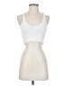 Pol 100% Polyester Silver Tank Top Size S - photo 1