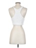 Pol 100% Polyester Silver Tank Top Size S - photo 2