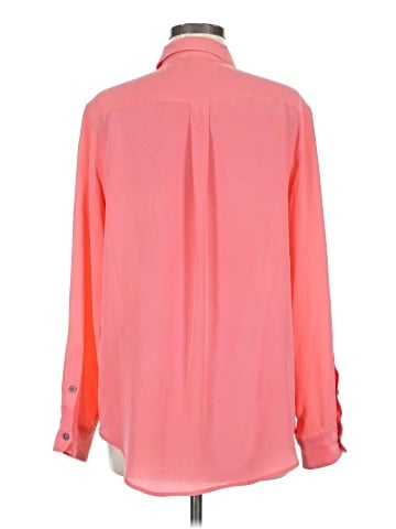 TWO by Vince Camuto Long Sleeve Silk Top (view 2)