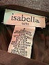 Isabella suits Solid Black Brown Casual Skirt Size 8 - photo 4