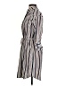 Express 100% Polyester Stripes Gray Casual Dress Size XS - photo 5
