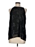 Adrienne Vittadini 100% Polyester Black Sleeveless Blouse Size M - photo 1