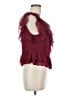 WAYF 100% Polyester Burgundy Sleeveless Blouse Size M - photo 4