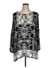 Ruby Rd. Silver Long Sleeve Blouse Size 1X - photo 1