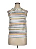 Talbots Silver Sleeveless Top Size 0X (estimated) - photo 1