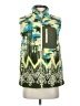 Pilcro 100% Polyester Green Vest Size S - photo 1