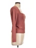Qinsen Brown Long Sleeve Top Size L - photo 4