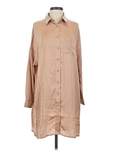 Blue Blush 3/4 Sleeve Blouse (view 1)