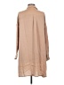 Blue Blush 100% Polyester Tan 3/4 Sleeve Blouse Size S - photo 2