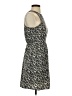 Francesca's 100% Polyester Graphic Black Cocktail Dress Size S - photo 4