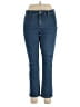 Charter Club Chevron-herringbone Blue Jeans Size 14 - photo 1
