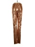 ee:some Metallic Gold Casual Pants Size L - photo 2