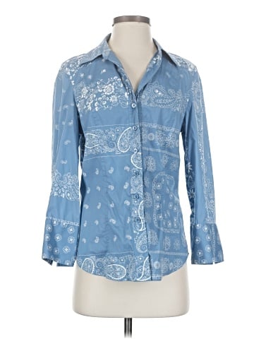 Coldwater Creek 3/4 Sleeve Button-Down Shirt (view 1)