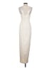 Shona Joy 100% Polyester Ivory Cocktail Dress Size 4 - photo 2