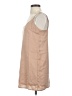 Blue Blush 100% Polyester Tan Sleeveless Blouse Size S - photo 5