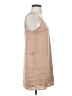 Blue Blush 100% Polyester Tan Sleeveless Blouse Size S - photo 4
