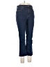 Zara Chevron-herringbone Blue Jeans Size 12 - photo 1
