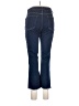 Zara Chevron-herringbone Blue Jeans Size 12 - photo 2