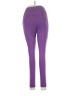Pop Fit Solid Purple Active Pants Size L - photo 2