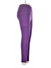 Pop Fit Solid Purple Active Pants Size L - photo 4