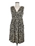 Corey P. Chevron-herringbone Black Cocktail Dress Size M - photo 1