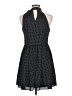 Express Polka Dots Black Cocktail Dress Size 8 - photo 2