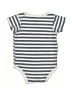 Hb 100% Cotton Stripes Ivory Short Sleeve Onesie Size 3-6 mo - photo 2