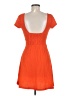 Pull&Bear Orange Short Sleeve Top Size M - photo 2