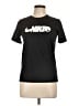 Nike 100% Polyester Black Active T-Shirt Size L - photo 1