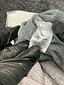 Hb 100% Cotton Gray Long Sleeve Onesie 12-18 MO / 18 MO - photo 4