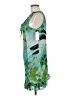 Vasna 100% Polyester Tropical Green Casual Dress Size M - photo 5