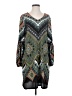 MSK Print Green Casual Dress Size S - photo 1