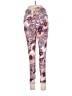 Calme Print Purple Active Pants Size L - photo 2