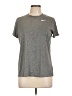 Nike 100% Polyester Gray Active T-Shirt Size L - photo 1
