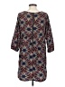 Old Navy 100% Polyester Print Blue Casual Dress Size S - photo 2