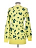 Assorted Brands Print Yellow Pullover Sweater Size S - photo 2