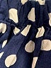 Unbranded Polka Dots Blue Skirt Size 4 - photo 3
