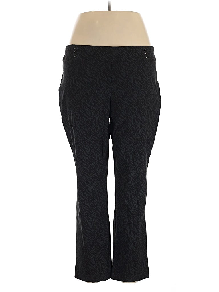 Pre-owned Jm Collection Dress Pants In Black
