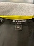 I.N. Studio 100% Polyester Color Block Green 3/4 Sleeve Top Size L (petite) - photo 7