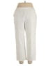 Impressions Solid Ivory Casual Pants Size 16 (petite) - photo 1