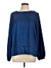 J Jason Wu Blue Long Sleeve Blouse Size L - photo 1