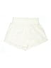 Nike 100% Polyester Solid Ivory Athletic Shorts Size XS - photo 1