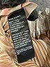Black Label by Chico's 100% Elastic Metallic Silver Formal Skirt Size S - photo 5