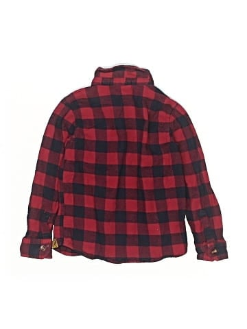 Boys Rock Long Sleeve Button-Down Shirt (view 2)