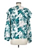 Nine West Teal Long Sleeve Blouse Size M - photo 2