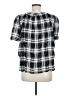 Ann Taylor Black Short Sleeve Blouse Size M - photo 2