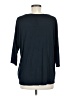 Vince. 100% Viscose Black 3/4 Sleeve Top Size M - photo 2